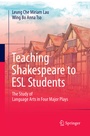 Cover: Teaching Shakespeare to ESL Students - Springer