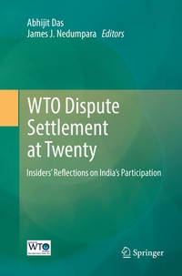Abbildung von: WTO Dispute Settlement at Twenty - Springer