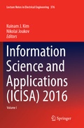Cover: Information Science and Applications (ICISA) 2016 - Springer