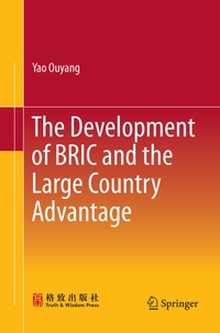 Enlarge image Cover: The Development of BRIC and the Large Country Advantage - Springer