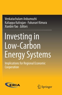 Abbildung von: Investing in Low-Carbon Energy Systems - Springer