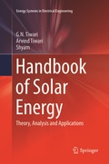 Cover: Handbook of Solar Energy - Springer