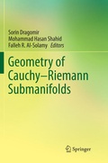 Bild: Geometry of Cauchy-Riemann Submanifolds - Springer