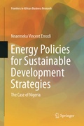 Cover: Energy Policies for Sustainable Development Strategies - Springer