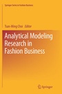 Cover: Analytical Modeling Research in Fashion Business - Springer