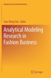Enlarge image Cover: Analytical Modeling Research in Fashion Business - Springer