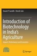 Cover: Introduction of Biotechnology in India's Agriculture - Springer