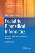 Cover: Pediatric Biomedical Informatics - Springer