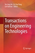 Cover: Transactions on Engineering Technologies - Springer