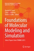 Cover: Foundations of Molecular Modeling and Simulation - Springer