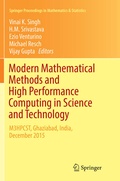 Cover: Modern Mathematical Methods and High Performance Computing in Science and Technology - Springer