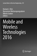 Cover: Mobile and Wireless Technologies 2016 - Springer