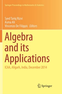 Enlarge image Cover: Algebra and its Applications - Springer