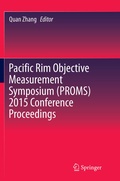 Cover: Pacific Rim Objective Measurement Symposium (PROMS) 2015 Conference Proceedings - Springer