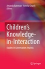 Cover: Children's Knowledge-in-Interaction - Springer