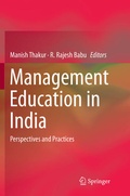 Cover: Management Education in India - Springer