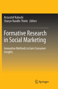 Enlarge image Cover: Formative Research in Social Marketing - Springer