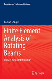 Enlarge image Cover: Finite Element Analysis of Rotating Beams - Springer