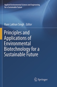 Enlarge image Cover: Principles and Applications of Environmental Biotechnology for a Sustainable Future - Springer