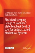Cover: Block Backstepping Design of Nonlinear State Feedback Control Law for Underactuated Mechanical Systems - Springer