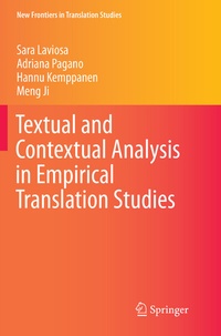Abbildung von: Textual and Contextual Analysis in Empirical Translation Studies - Springer