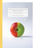 Cover: Pedagogies for Internationalising Research Education - Springer