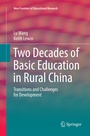 Cover: Two Decades of Basic Education in Rural China - Springer