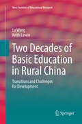 Cover: Two Decades of Basic Education in Rural China - Springer