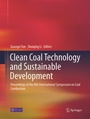 Cover: Clean Coal Technology and Sustainable Development - Springer
