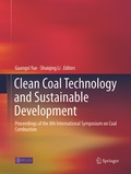 Cover: Clean Coal Technology and Sustainable Development - Springer