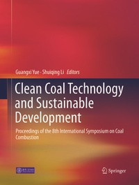 Enlarge image Cover: Clean Coal Technology and Sustainable Development - Springer