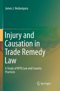 Abbildung von: Injury and Causation in Trade Remedy Law - Springer