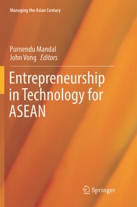 Enlarge image Cover: Entrepreneurship in Technology for ASEAN - Springer