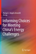 Cover: Informing Choices for Meeting China's Energy Challenges - Springer