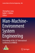 Cover: Man-Machine-Environment System Engineering - Springer