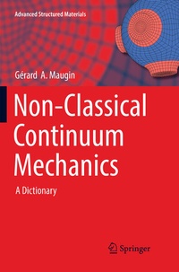 Enlarge image Cover: Non-Classical Continuum Mechanics - Springer