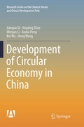 Cover: Development of Circular Economy in China - Springer