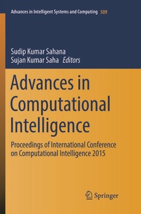 Enlarge image Cover: Advances in Computational Intelligence - Springer