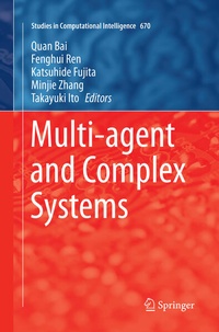 Enlarge image Cover: Multi-agent and Complex Systems - Springer