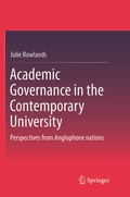 Cover: Academic Governance in the Contemporary University - Springer