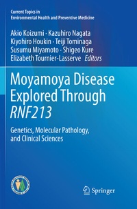 Enlarge image Cover: Moyamoya Disease Explored Through RNF213 - Springer
