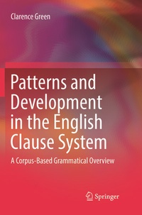 Abbildung von: Patterns and Development in the English Clause System - Springer
