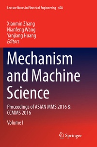 Enlarge image Cover: Mechanism and Machine Science - Springer