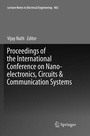 Cover: Proceedings of the International Conference on Nano-electronics, Circuits & Communication Systems - Springer