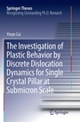 Cover: The Investigation of Plastic Behavior by Discrete Dislocation Dynamics for Single Crystal Pillar at Submicron Scale - Springer