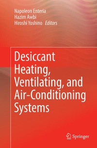 Enlarge image Cover: Desiccant Heating, Ventilating, and Air-Conditioning Systems - Springer