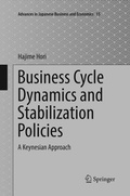 Cover: Business Cycle Dynamics and Stabilization Policies - Springer