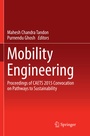 Cover: Mobility Engineering - Springer