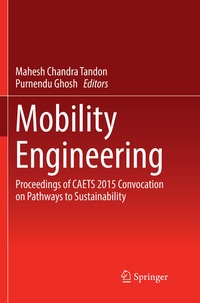 Enlarge image Cover: Mobility Engineering - Springer