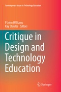 Cover: Critique in Design and Technology Education - Springer